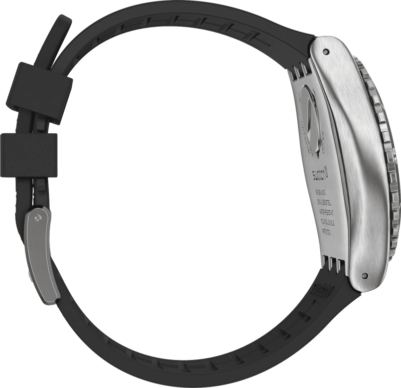 Swatch,IRONY 43mm,43mm,Stainless Steel,Black,YVS487