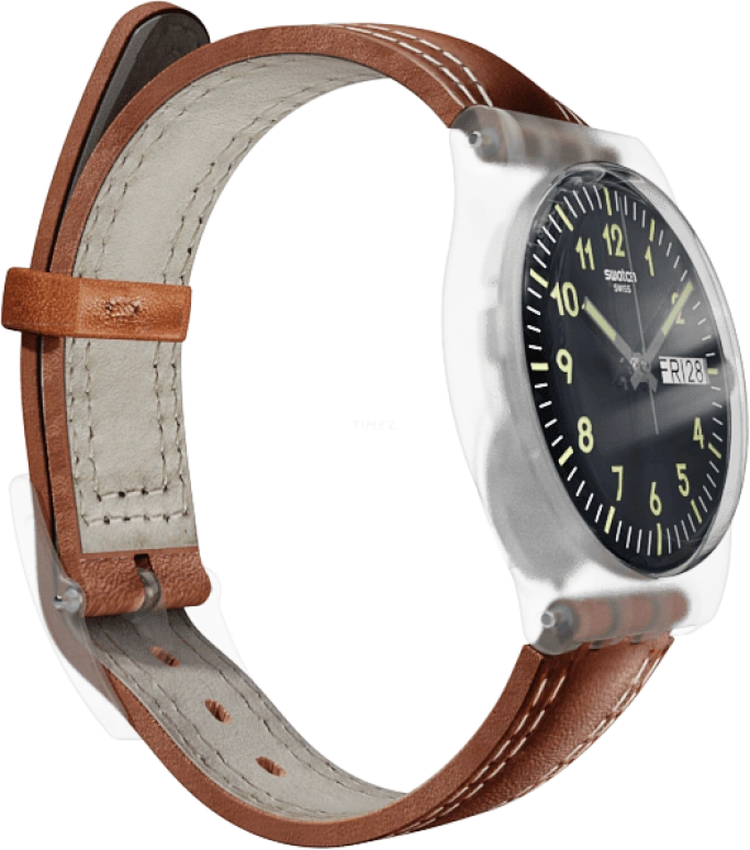 Swatch,Originals 34mm,34mm,Plastic,Blue,GE709