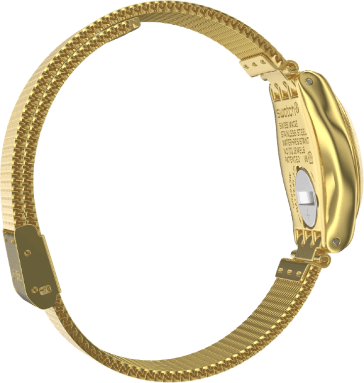 Swatch,IRONY 25x28.70mm,25x28.70mm,Gold,YSG167M