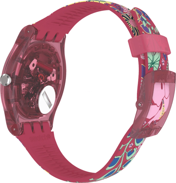 Swatch,Originals 41mm,41mm,Plastic,Pink,SUOP112