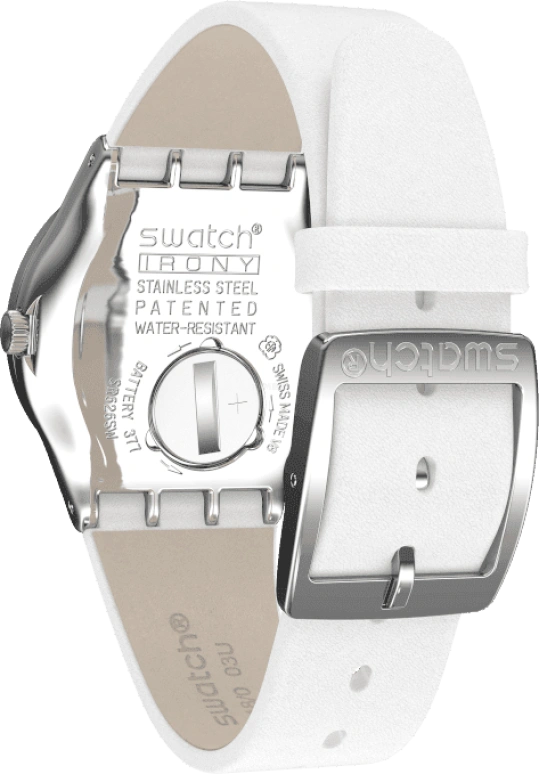 Swatch,IRONY 33mm,33mm,White,YLS217