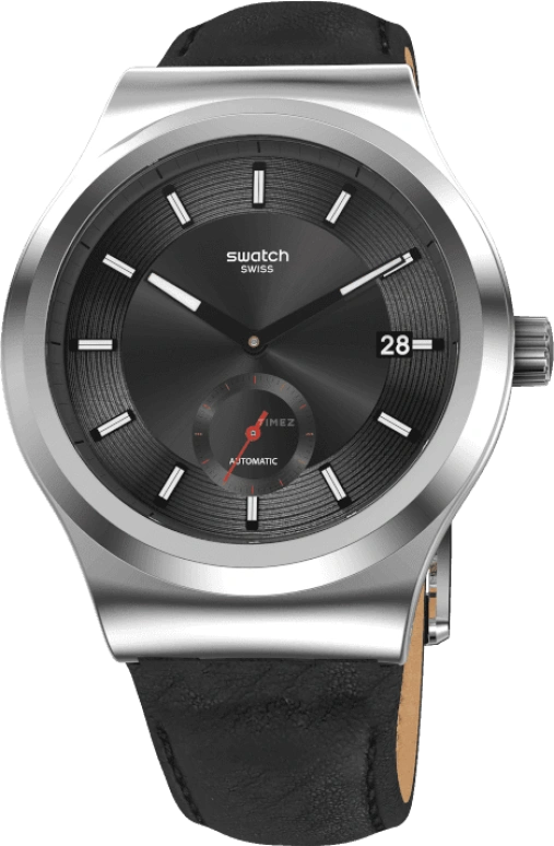 Swatch,IRONY 42mm,42mm,Black,Open,SY23S400