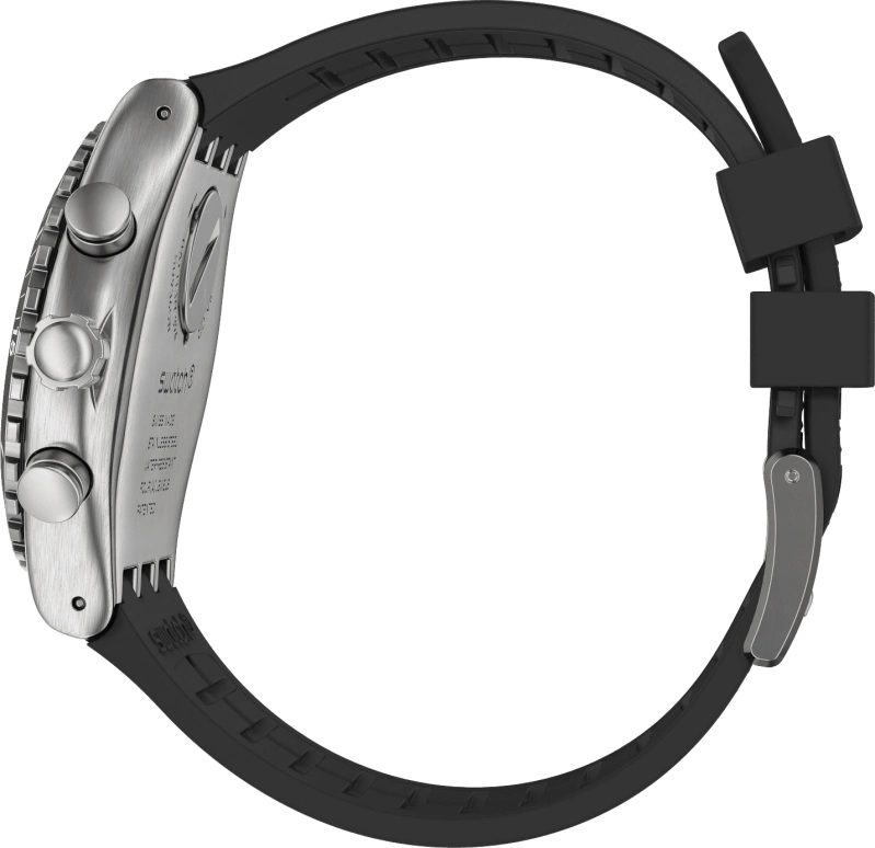 Swatch,IRONY 43mm,43mm,Stainless Steel,Black,YVS487