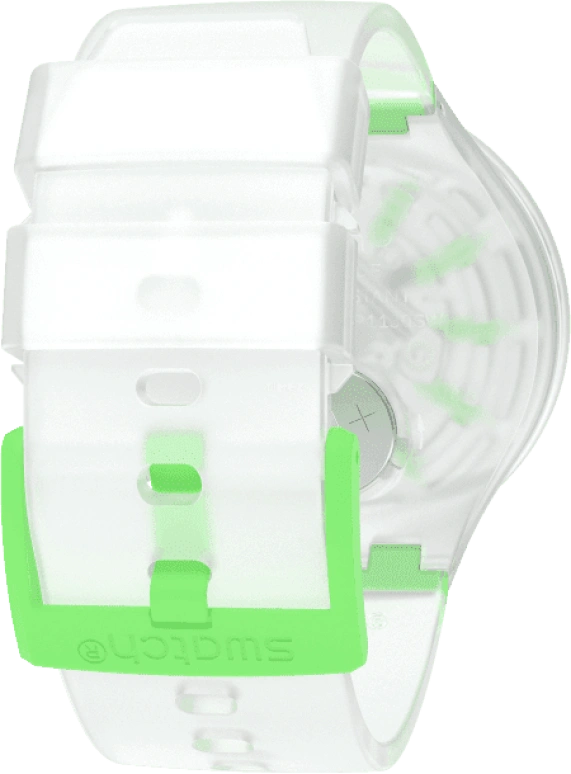 Swatch,THE BOLD 47mm,47mm,Plastic,White,SO27E104
