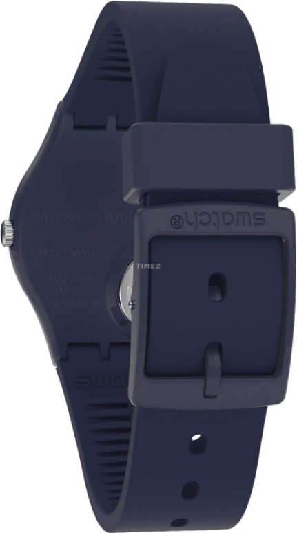 Swatch,Originals 34mm,34mm,Plastic,Blue,Closed,GN274