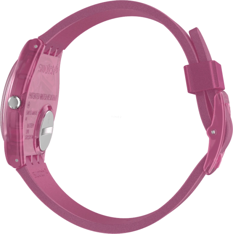Swatch,Originals 34mm,34mm,Pink,Open,GP170