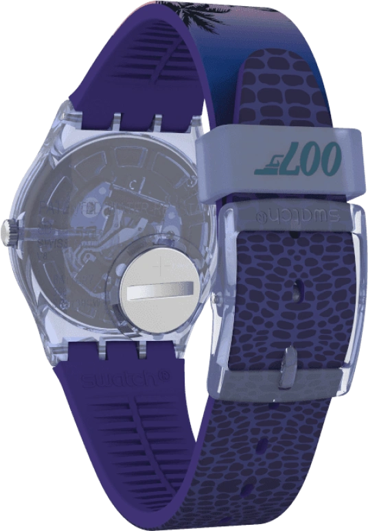 Swatch,Originals 39.20mm,39.20mm,Plastic,Grey,Quartz,GZ328