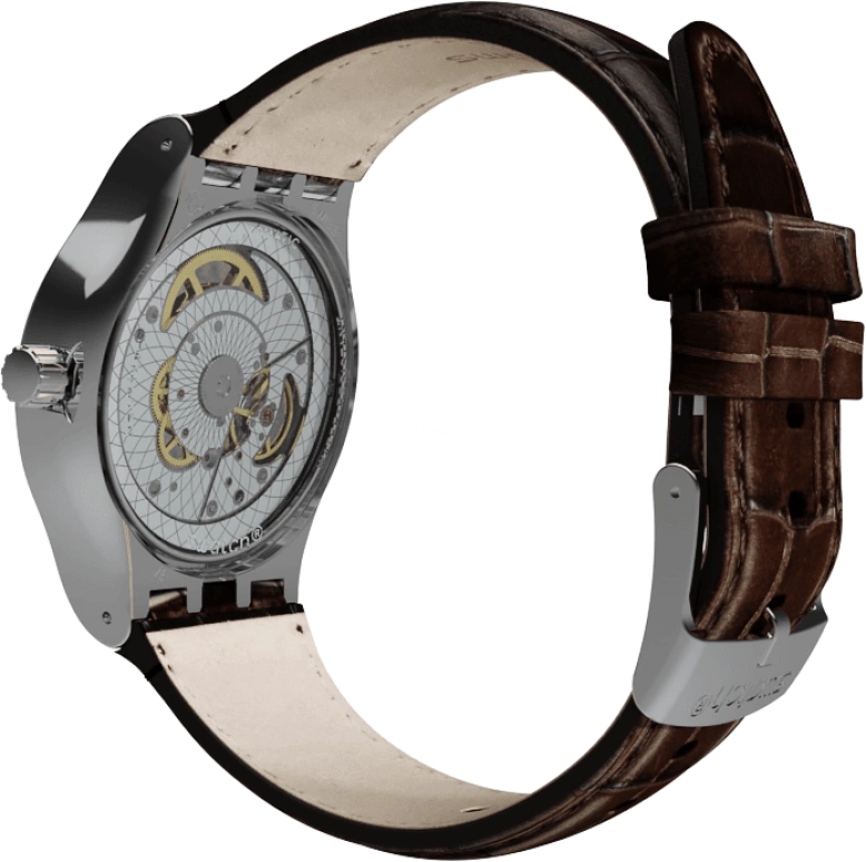 Swatch,Sistem 51 42mm,42mm,Stainless Steel,Blue,Automatic,Day,90hours,YIS404