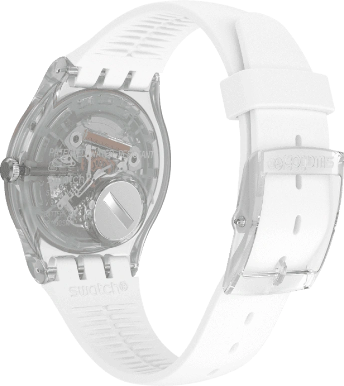 Swatch,Originals 41mm,41mm,Plastic,Blue,Pink,Sapphire,Crystal Glass,SUOK713