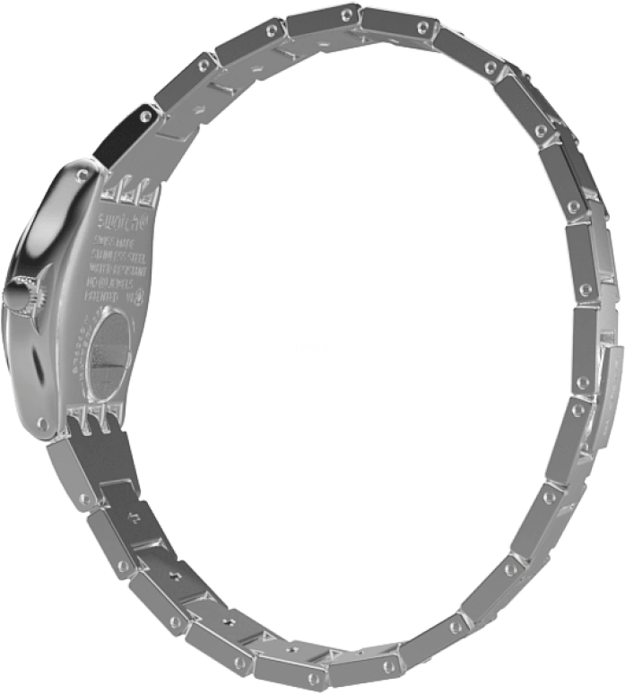 Swatch,IRONY 25mm,25mm,Stainless Steel,Blue,YSS222G