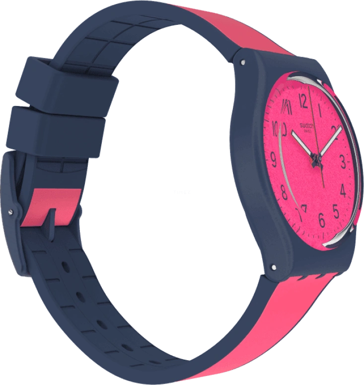 Swatch,Originals 34mm,34mm,Plastic,Pink,GN264