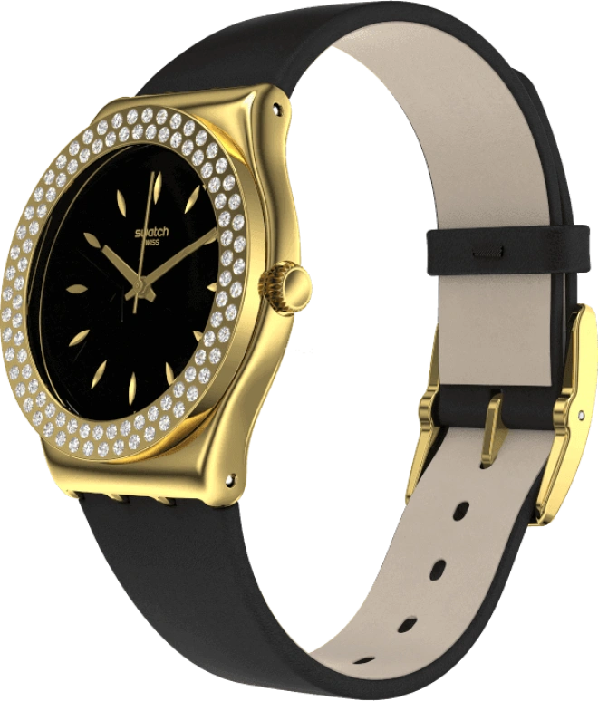 Swatch,IRONY 33x0.38mm,33x0.38mm,Black,YLG141