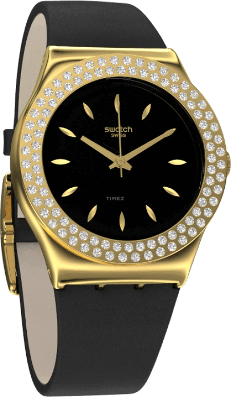 Swatch,IRONY 33x0.38mm,33x0.38mm,Black,YLG141