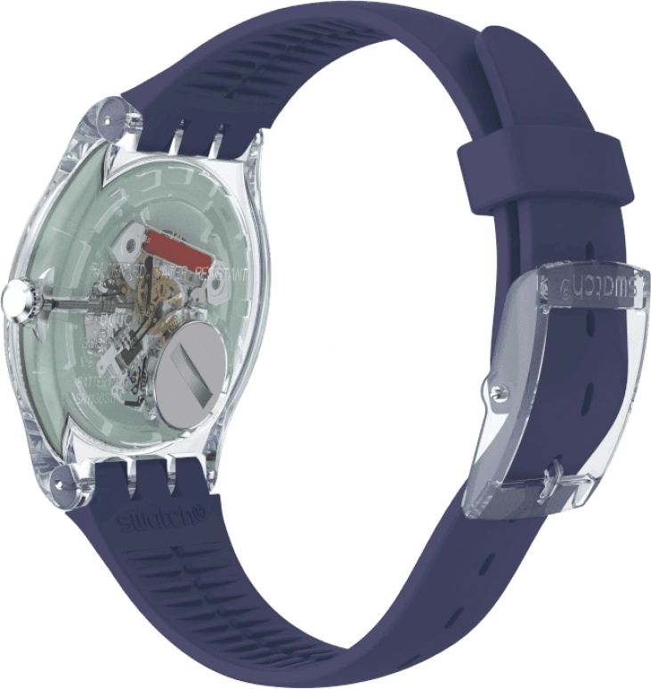 Swatch,Originals 41mm,41mm,Plastic,Purple,SUOK712