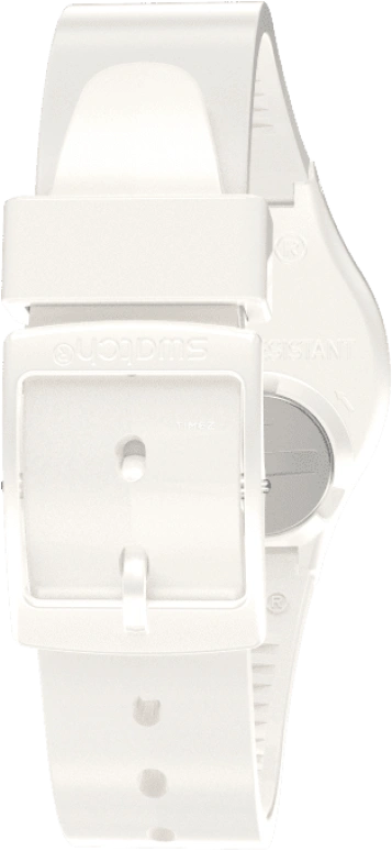 Swatch,Other 34mm,34mm,Plastic,White,Sapphire,Crystal Glass,GZ711
