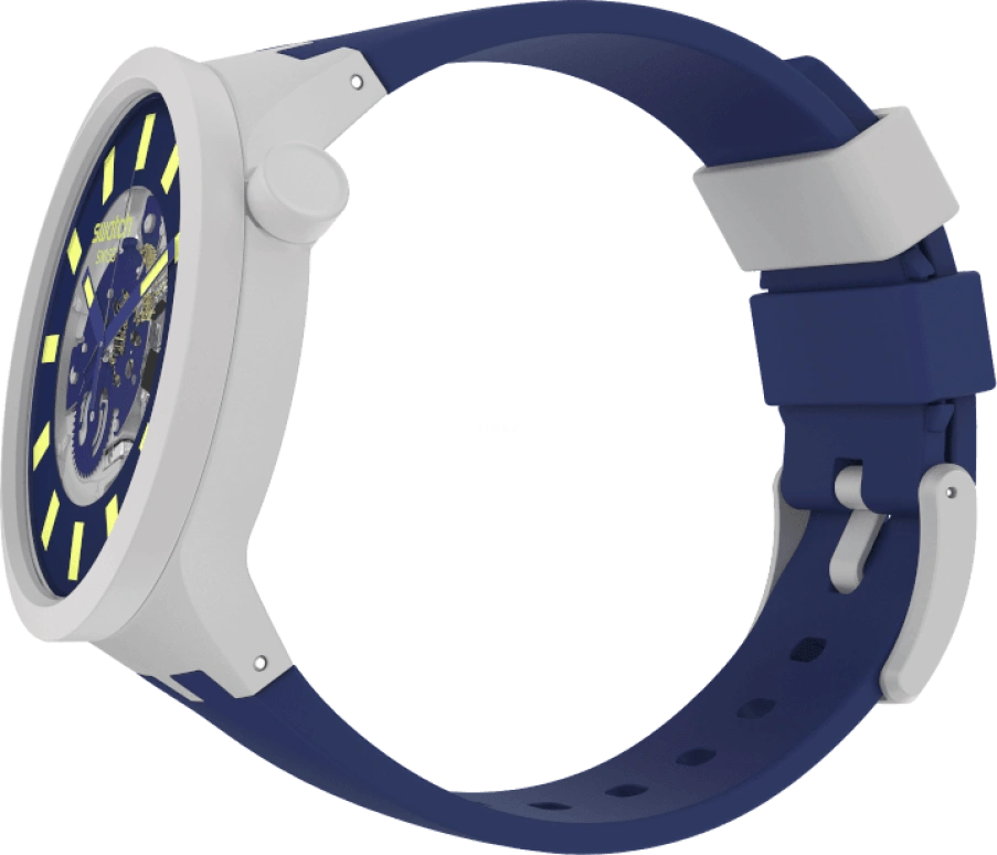 Swatch,THE BOLD 47mm,47mm,Bioceramic,Ceramic,SB03M103