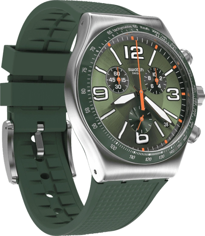 Swatch,IRONY 43mm,43mm,Closed,YVS462