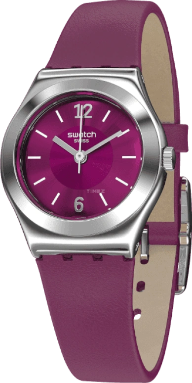 Swatch,IRONY 25mm,25mm,Red,Sapphire,Crystal Glass,YSS330