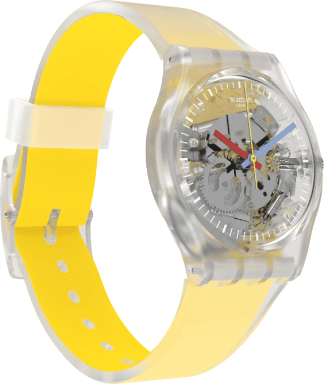 Swatch,CLEAR 34mm,34mm,Open,GE291