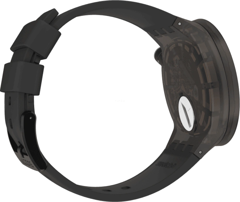 Swatch,THE BOLD 47mm,47mm,Plastic,Coffee,Brown,SO27B115