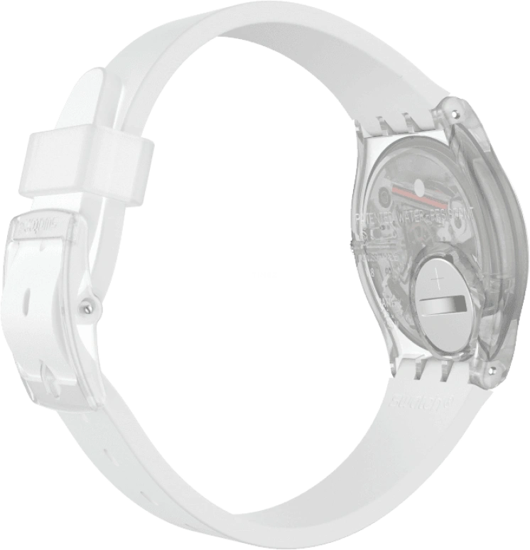 Swatch,Originals 34mm,34mm,Plastic,Blue,Pink,Sapphire,Crystal Glass,GE713