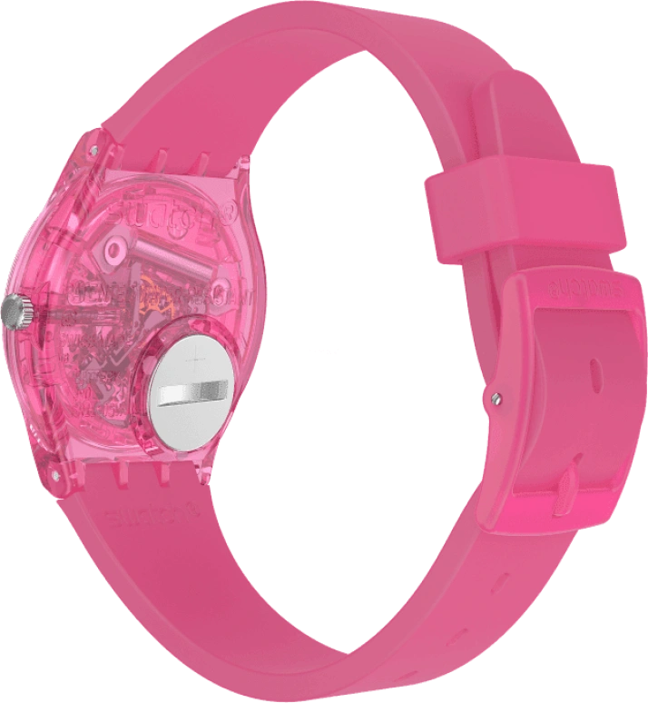Swatch,Originals 34mm,34mm,Plastic,Pink,GP166
