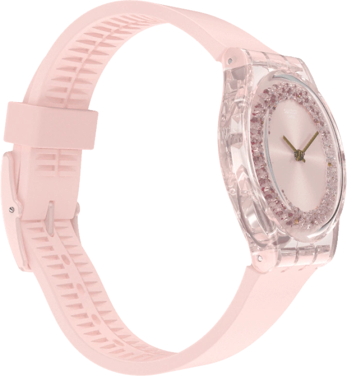 Swatch,Originals 34mm,34mm,Plastic,Pink,GP164