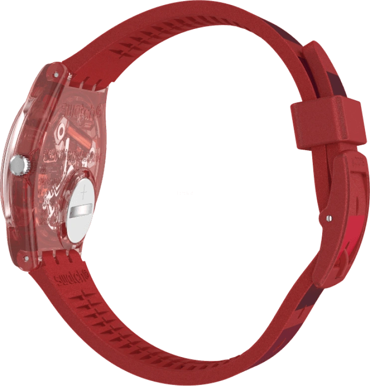 Swatch,Originals 34x39.20mm,34x39.20mm,Plastic,Red,GR406