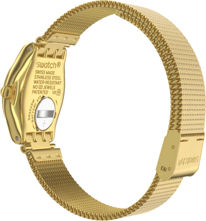 Swatch,IRONY 25x28.70mm,25x28.70mm,Gold,YSG167M