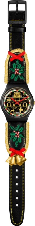Swatch,Other 34mm,34mm,Bio-sourced,Black,Gold,Quartz,Round,Black,SO28B115