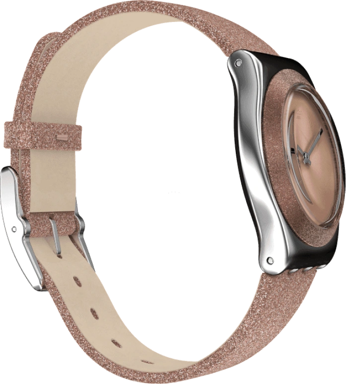 Swatch,IRONY 33x38mm,33x38mm,Coffee,Brown,YLS220