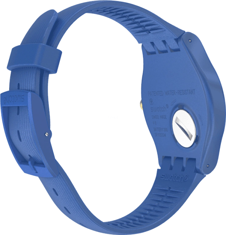 Swatch,Originals 41mm,41mm,Plastic,Blue,SUON143