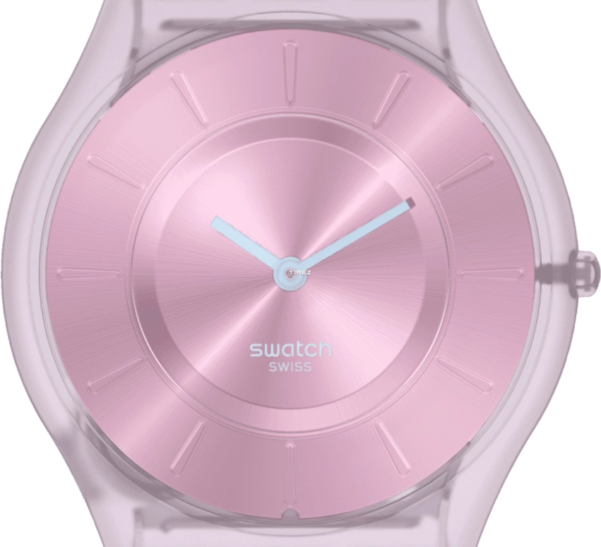 Swatch,Other 34mm,34mm,Bio-sourced,Purple,Quartz,Sapphire,Crystal Glass,Round,SS08V100,SS08V100-S14