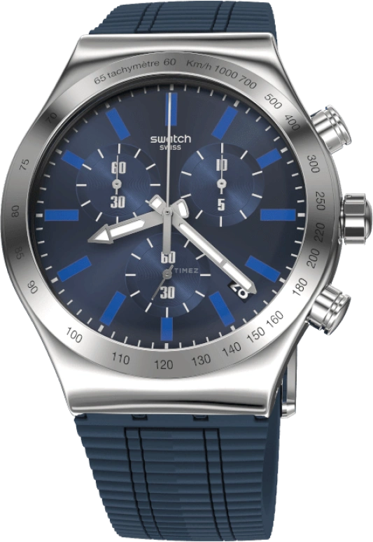 Swatch,IRONY 43mm,43mm,Closed,YVS478