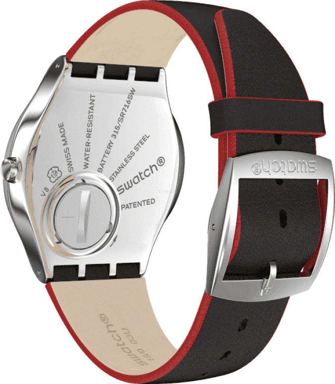 Swatch,SKIN ,Sapphire,Crystal Glass,SS07S104