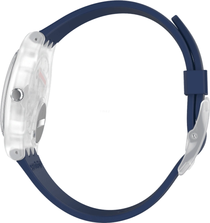 Swatch,Originals 34mm,34mm,Blue,Open,GE725