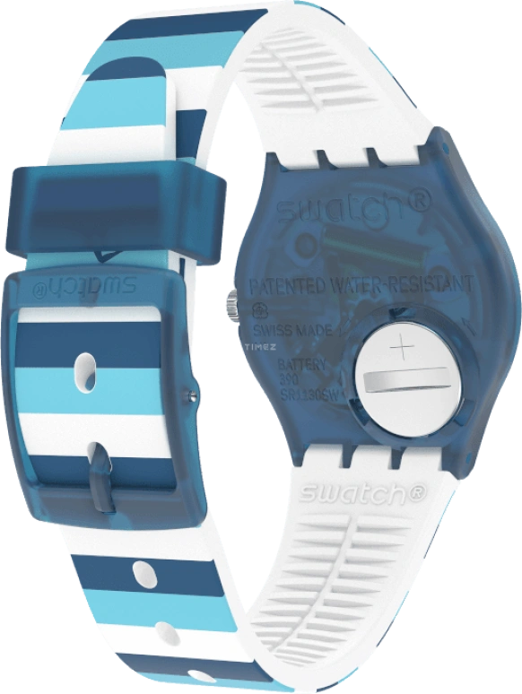 Swatch,Originals 34mm,34mm,White,Open,GN728