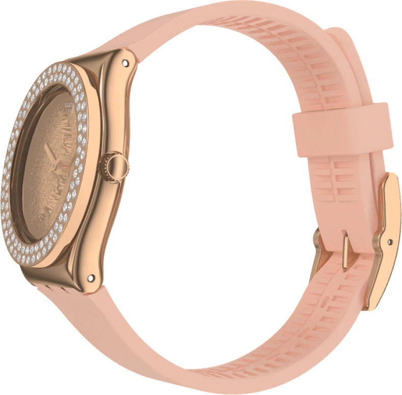 Swatch,IRONY 33x38mm,33x38mm,Pink,YLG140