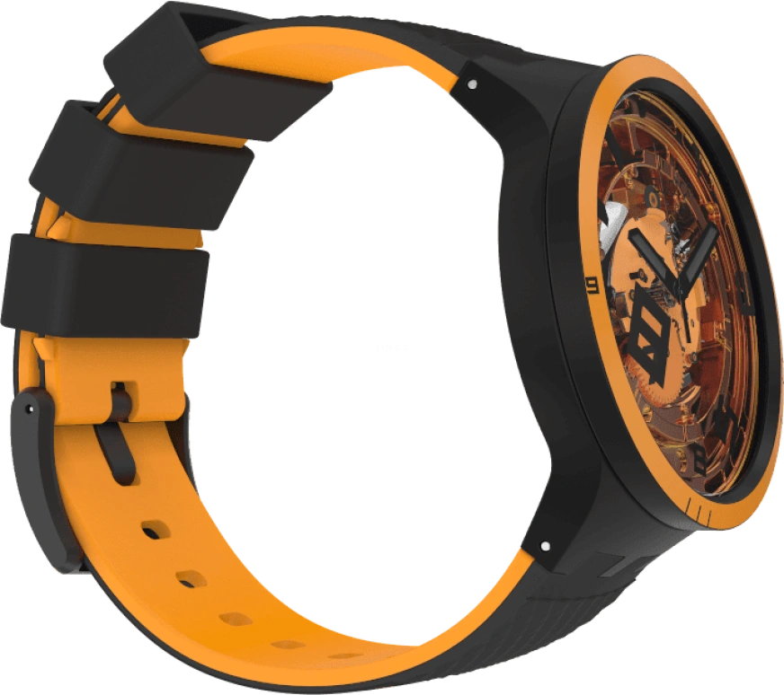 Swatch,Other 47mm,47mm,Sapphire,Crystal Glass,SB01B127