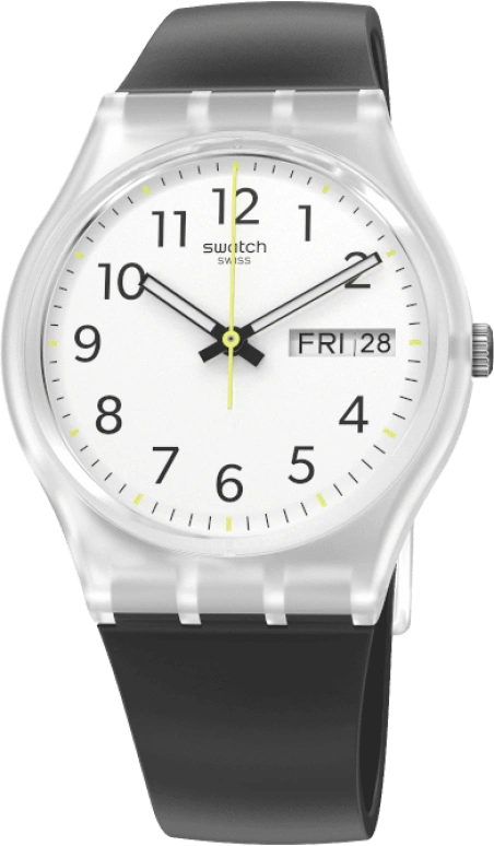 Swatch,Originals 34mm,34mm,White,Open,GE726