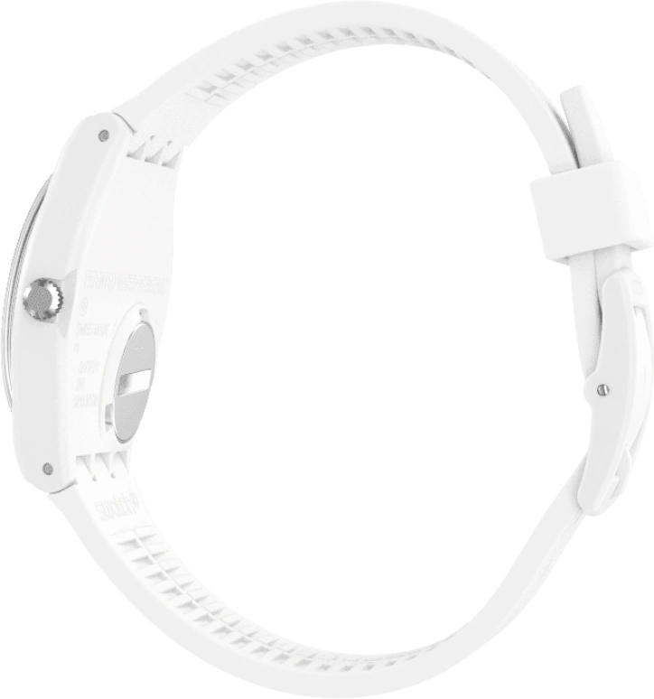 Swatch,Originals 34mm,34mm,Plastic,White,Closed,GW712