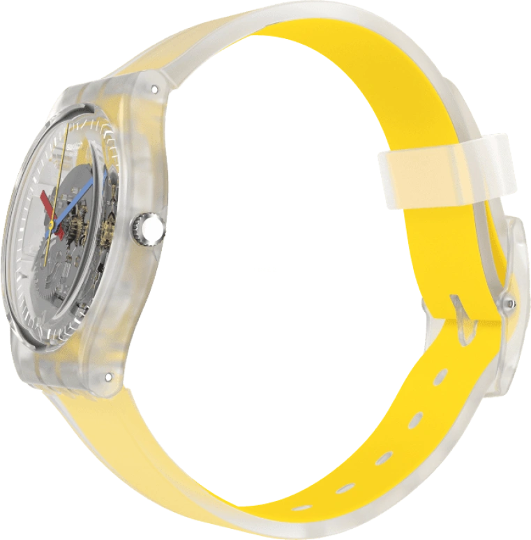 Swatch,CLEAR 34mm,34mm,Open,GE291