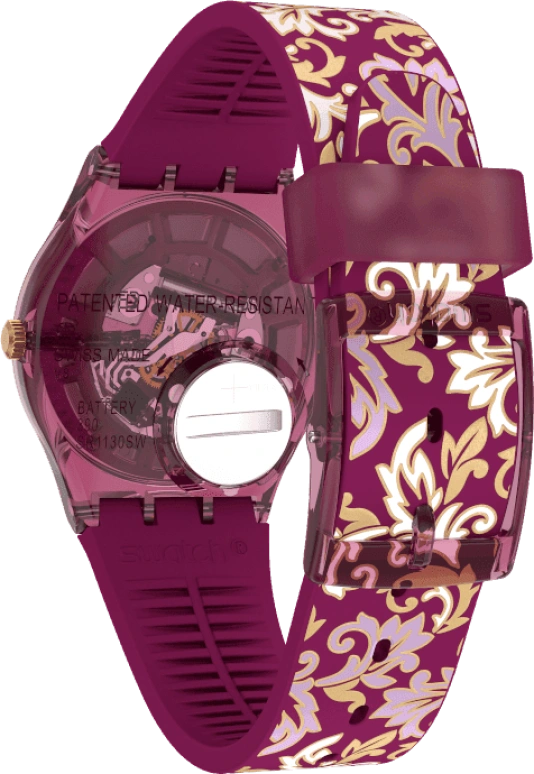 Swatch,Special Edition 34mm,34mm,Purple Red,Red,GR179