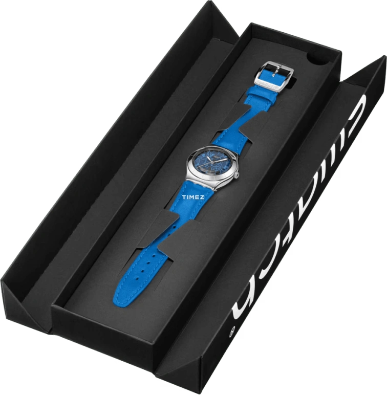 Swatch,IRONY 33mm,33mm,Stainless Steel,Blue,Quartz,Sapphire,Crystal Glass,Round,YLS235