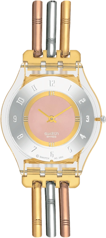 Swatch,SKIN 34mm,34mm,Pink,SS08K101