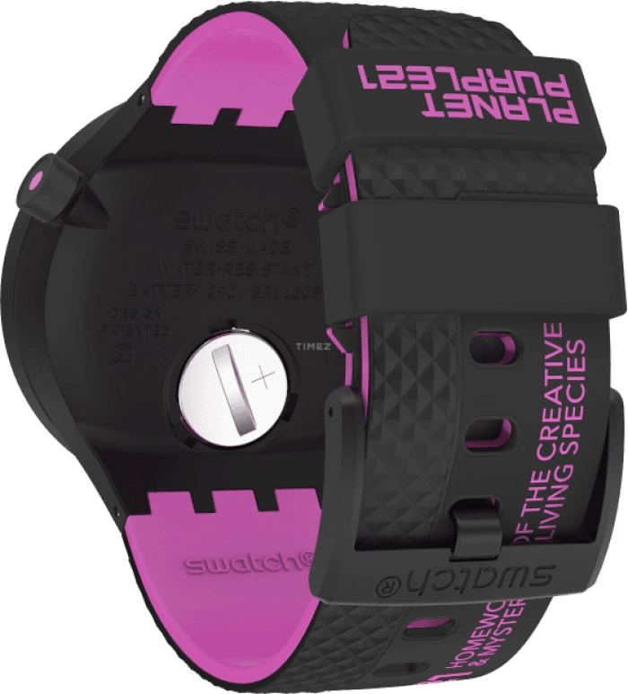 Swatch,Other 47mm,47mm,Sapphire,Crystal Glass,SB01B126