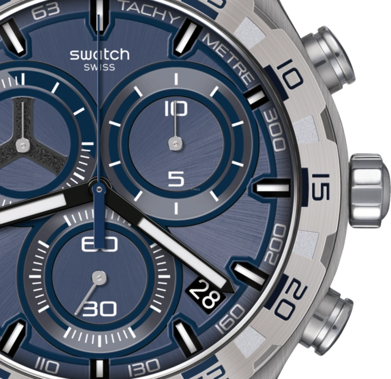 Swatch,IRONY 43x49mm,43x49mm,YVS473