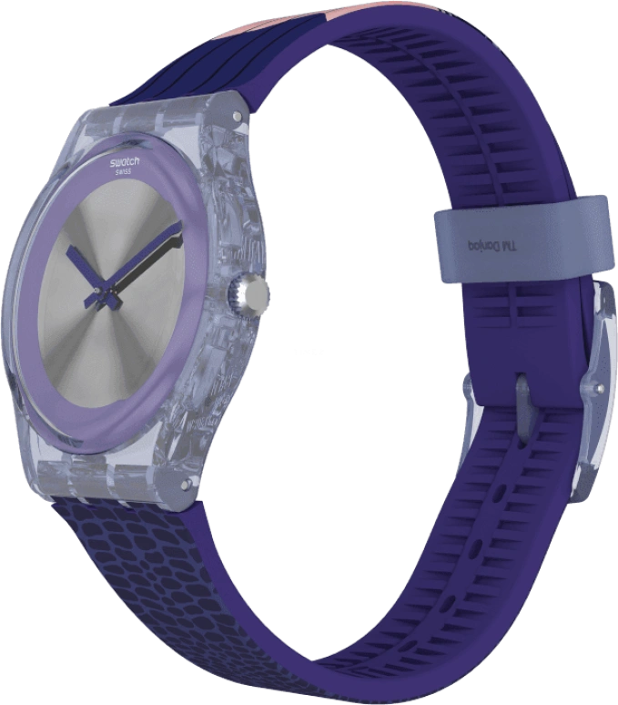 Swatch,Originals 39.20mm,39.20mm,Plastic,Grey,Quartz,GZ328