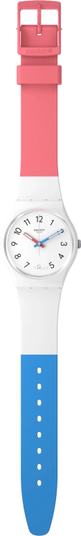 Swatch,Other 34mm,34mm,Bio-sourced,White,Quartz,Day,Sapphire,Crystal Glass,SO28W400