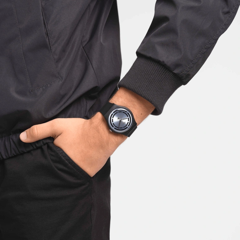 Swatch,Originals 41mm,41mm,Bioceramic,Blue,Quartz,Round,Black,SO32B118